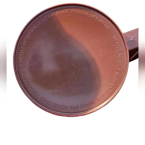 Vintage Nestle Quick Nesquik Brown Chocolate Milk Bunny Mixer Pitcher 24oz​​​​​ - Picture 4 of 8